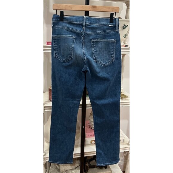 Mother The Mid Rise Dazzler Ankle Jeans Size 28 in Wish on a Star - Picture 5 of 7